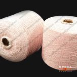 Fitil lumanari, 6 fire, din bumbac 100% natural si fir rosu regenerat