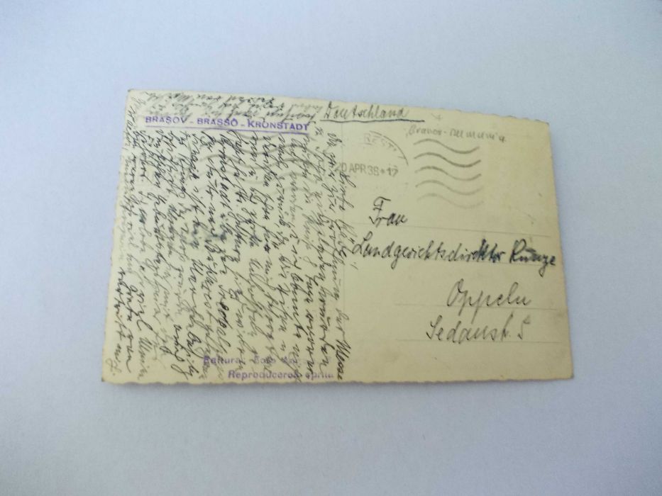 Carte postala castelul Bran