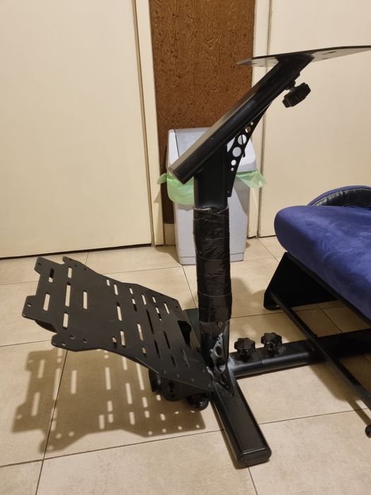 седалка за волан с педали playseat evolution Alcantara виолет