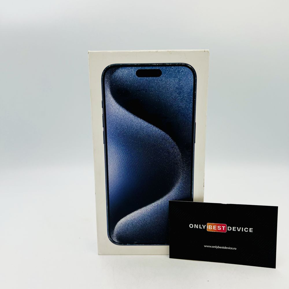  iPhone 15 Pro Max Blue Titanium 1TB NOU / SIGILAT