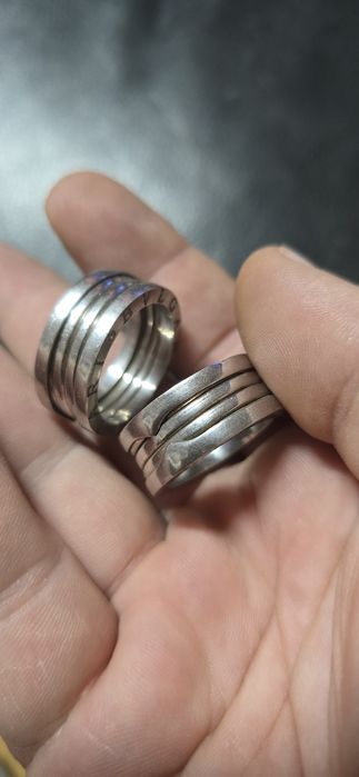 Verighete Bvlgari argint masura mare