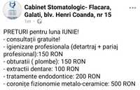 Servicii de stomatologie generală