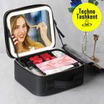 Органайзер для макияжа Green Lion с подсвеченным зеркалом, Makeup
