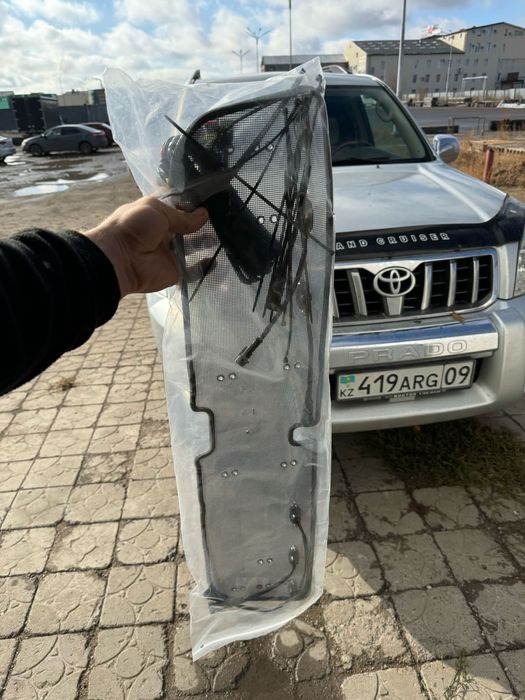 Сетка в решетку радиатора с дхо