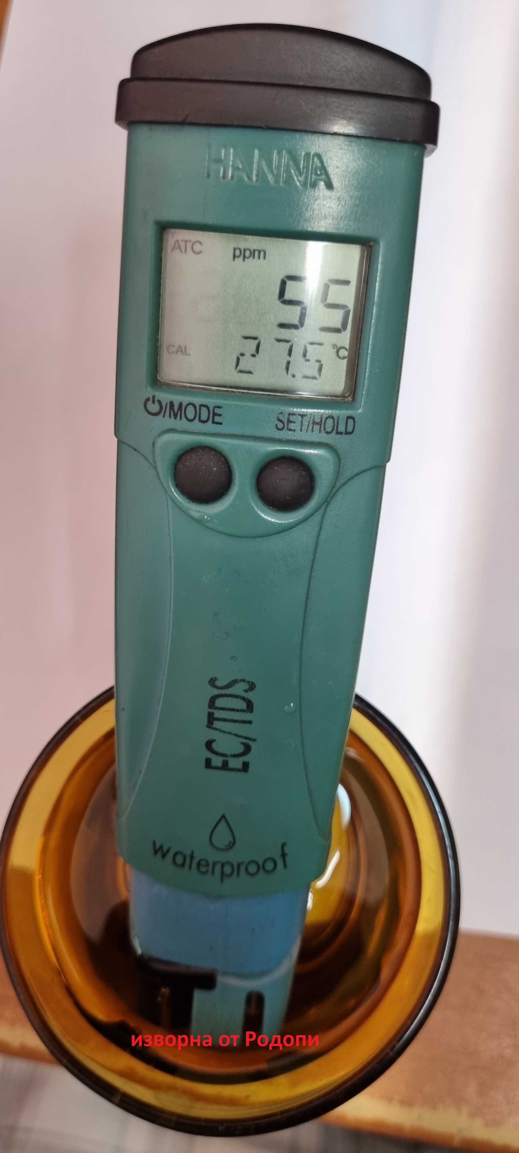 Тестер за качество на водата EC/TDS/Temperature Tester