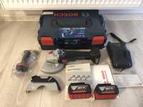 Polizor unghiular flex Bosch cu acumulatori Nou GWS 18V - 10 SC