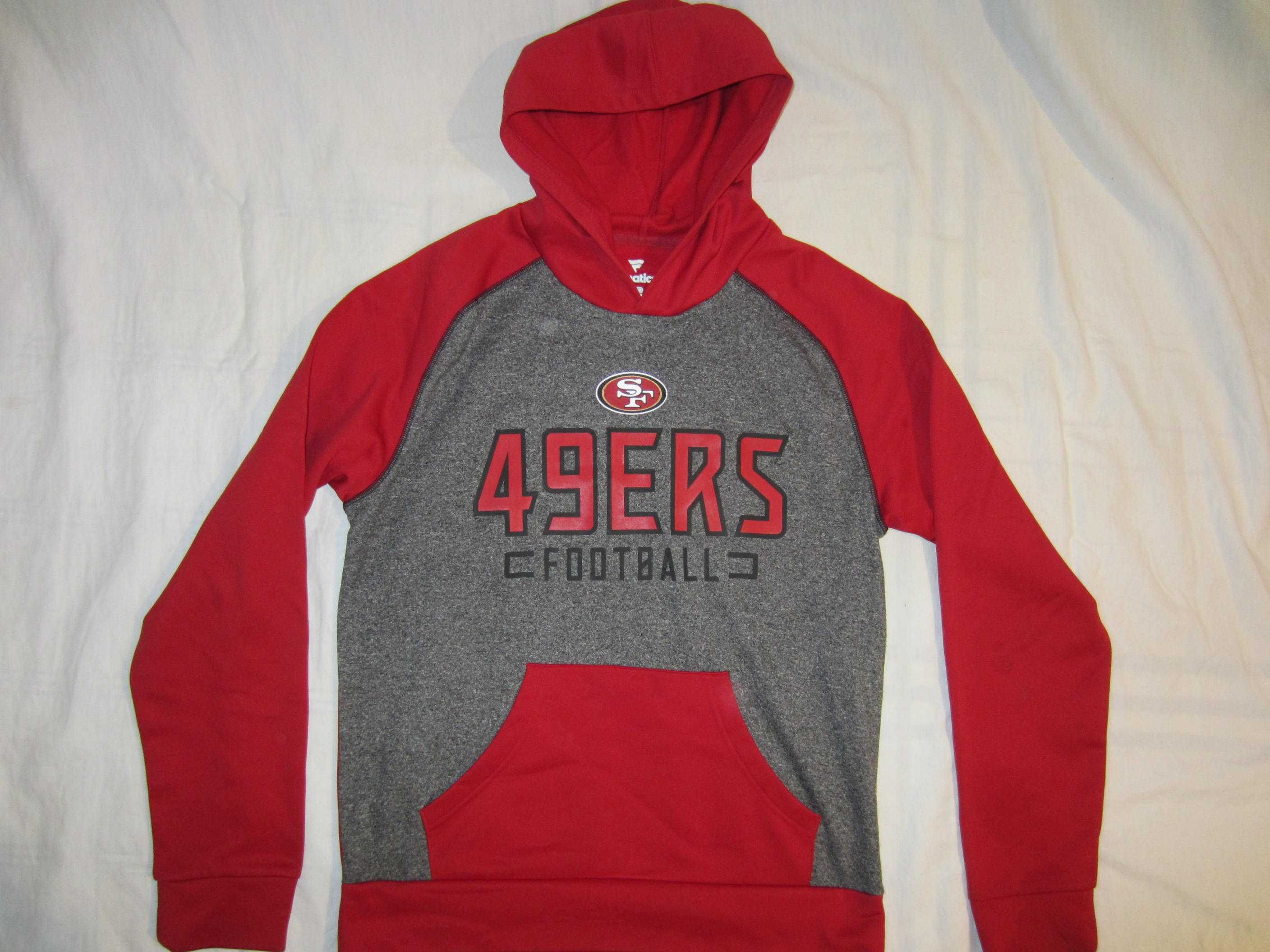 Hanorac NFL 49ERS, masura M,marca Fanatics, stare f.buna-ca nou