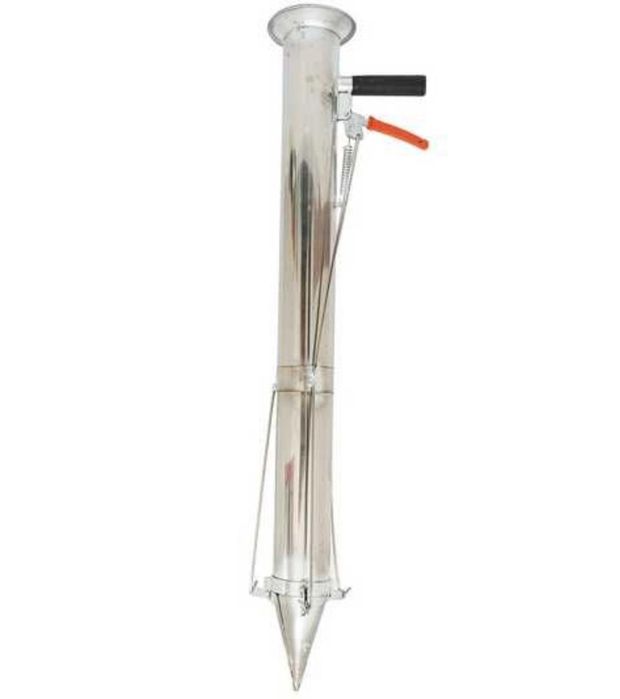Plantator Rasaduri Profesional cu 1 maner ergonomic Inox