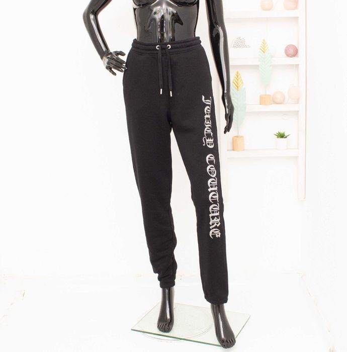 Juicy Couture дамски спортен панталон черна долница лого с камъни XS