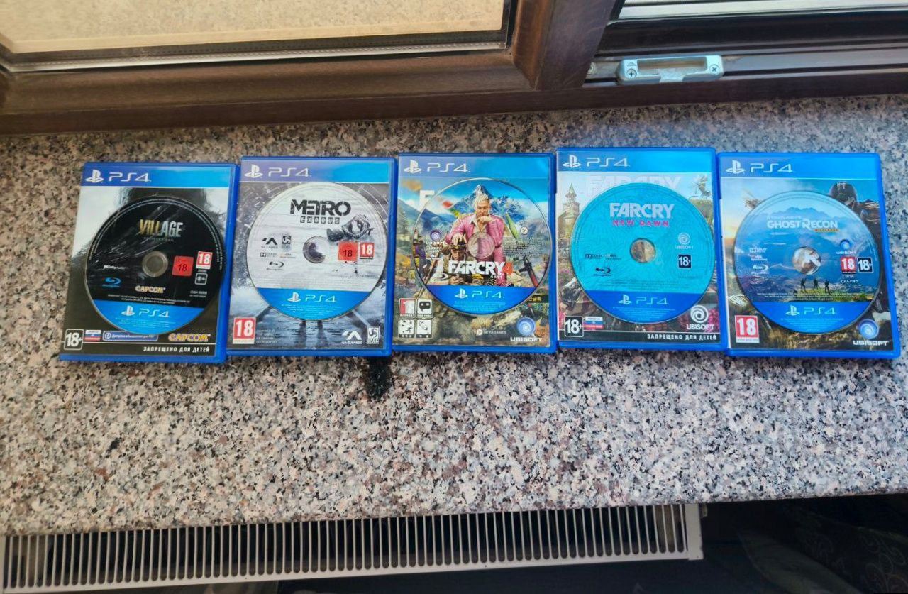 Игры для ps4-ps5 Новые! Полностью на русском!