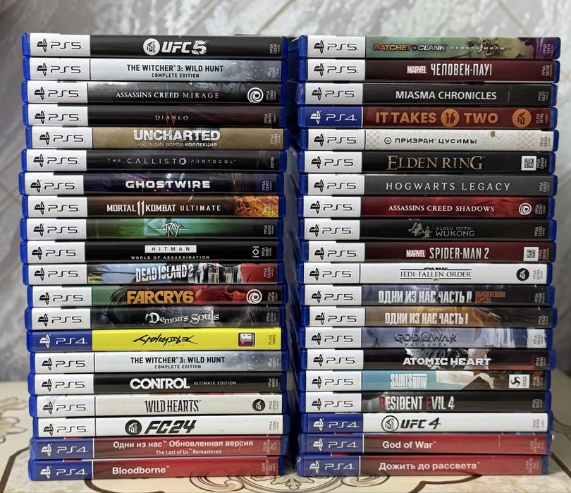 Продам Игры для Playstation 5 и playstation 4. Ps5, Ps4. Почти новые
