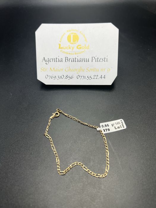 Bratara aur 14k 0.96 gr lungime 19 cm cod 21527
