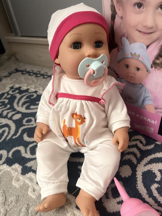 Кукла говорящая, писает и пьёт воду