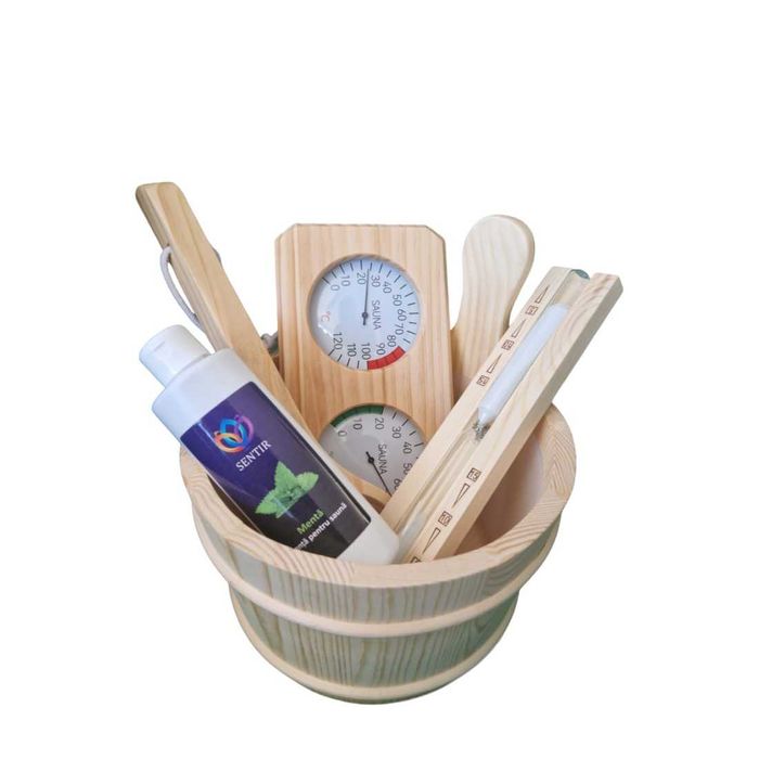 Accesorii pentru sauna + esenta CADOU