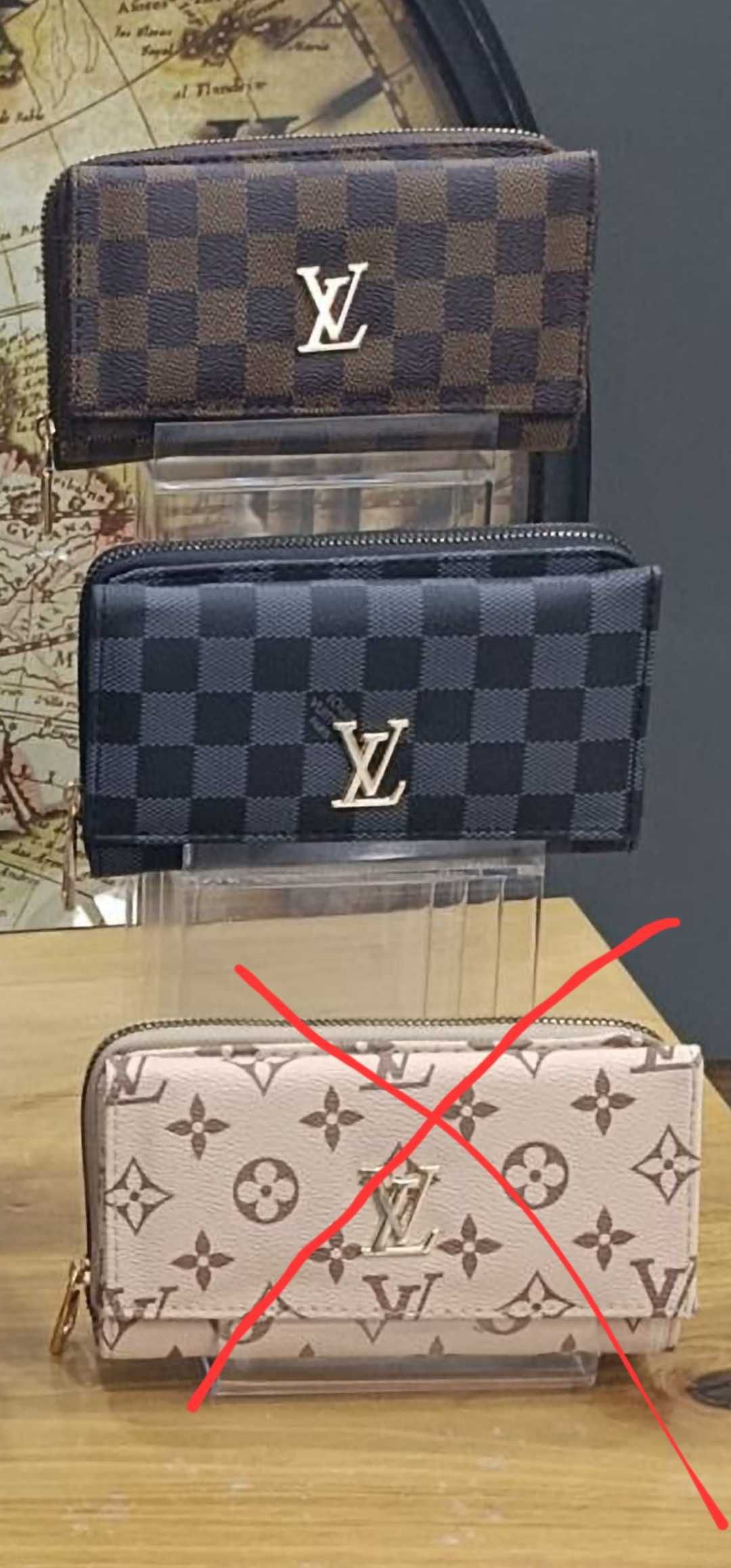 Раници и малки чанти на LV, Guess, Dior