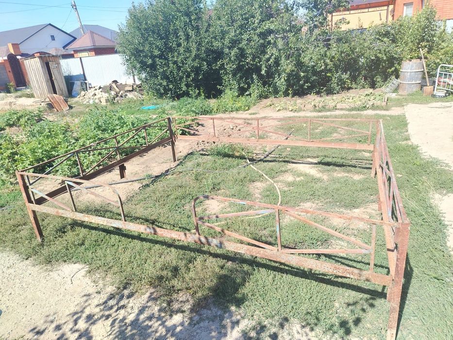 Тапчан металлический (Сәкі)