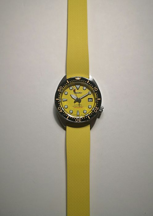 Ceas automatic Seiko Mod Sumo Limited Edition curea cauciuc FKM