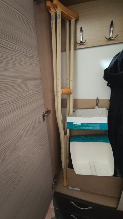 Костыли деревянные 2шт