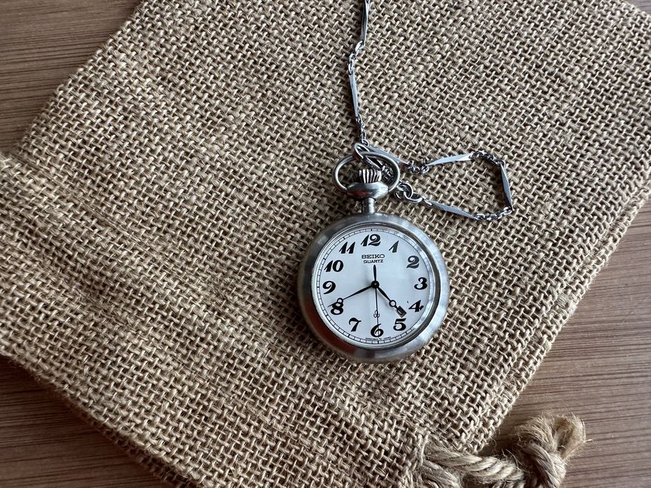 Ceas Seiko de buzunar Seiko Railway conditie excelenta