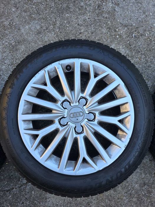 Джанти с гуми 16" 5x112 Audi A3 Dunlop Winter Sport 5 205/55/16