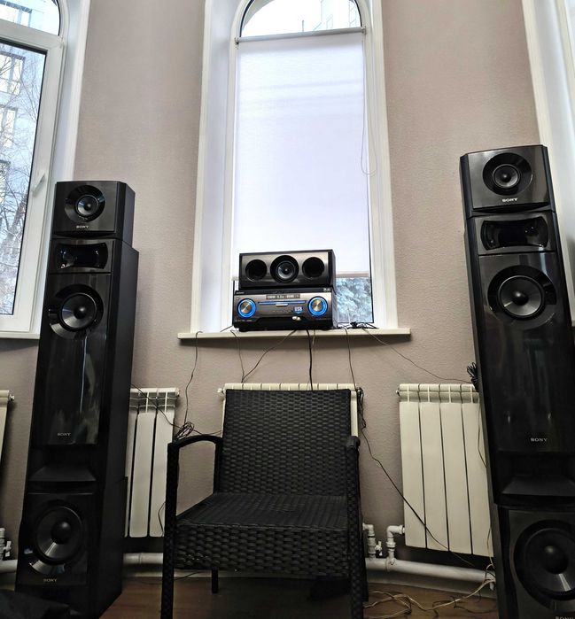 Колонки сабвуфер .ресивер Сони Sony STR-KM3 в Хорошем состоянии