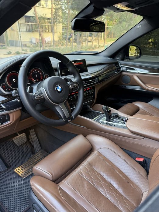 BMW X6 Qora F16 Tozza SROCHNA sotiladi