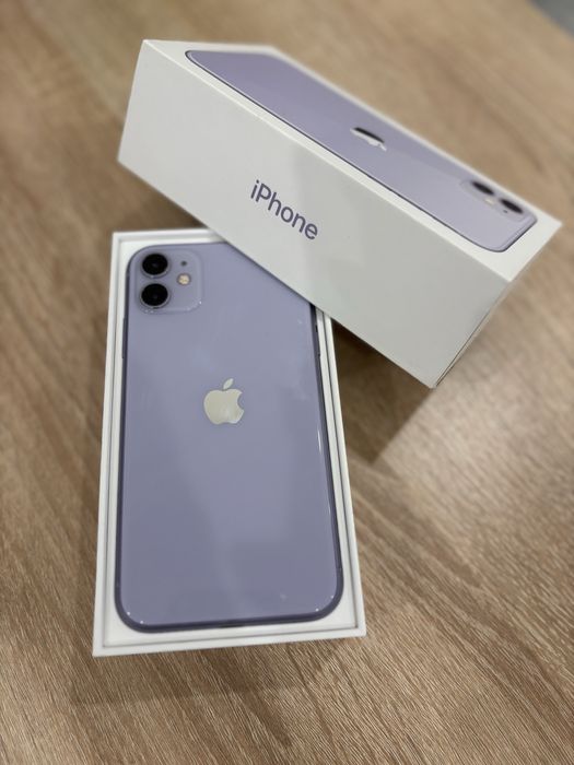 IPhone 11 фиолетовый, 128Gb.