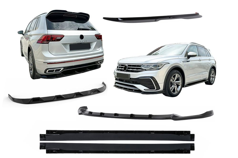 Kit Aero Extensii compatibil cu VW Tiguan II Mk2 R/R Line Facelift (20