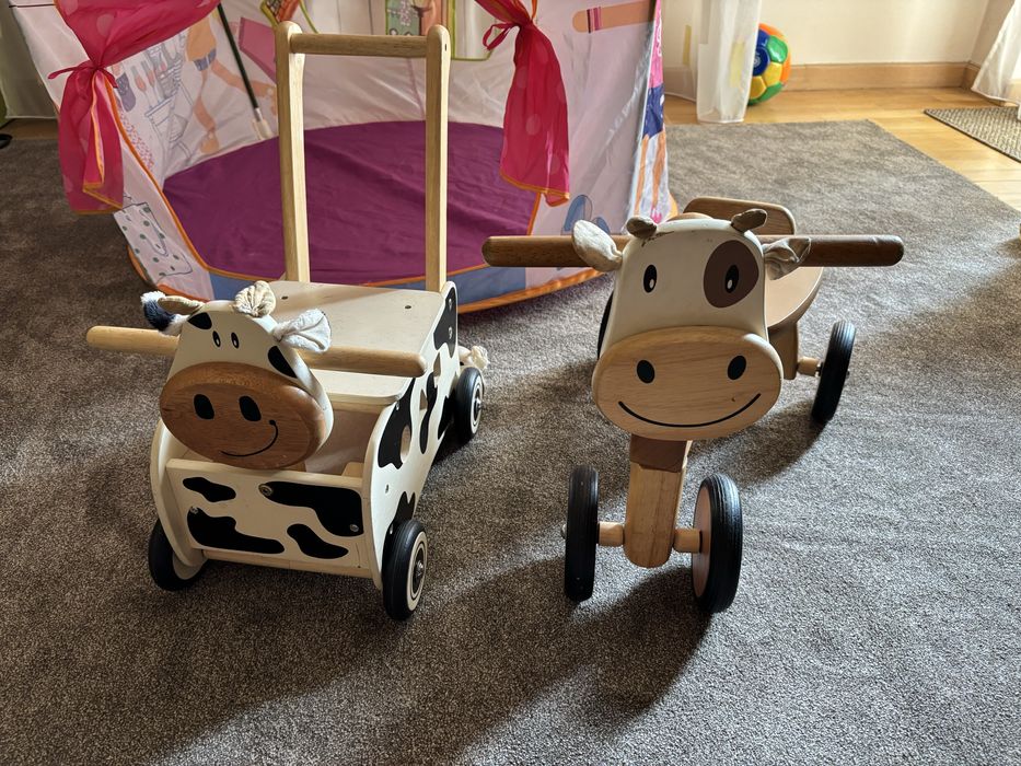 Premergator bebe, mini bicicleta, tricicleta lemn solide