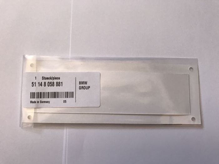 Emblema BMW M5 negru