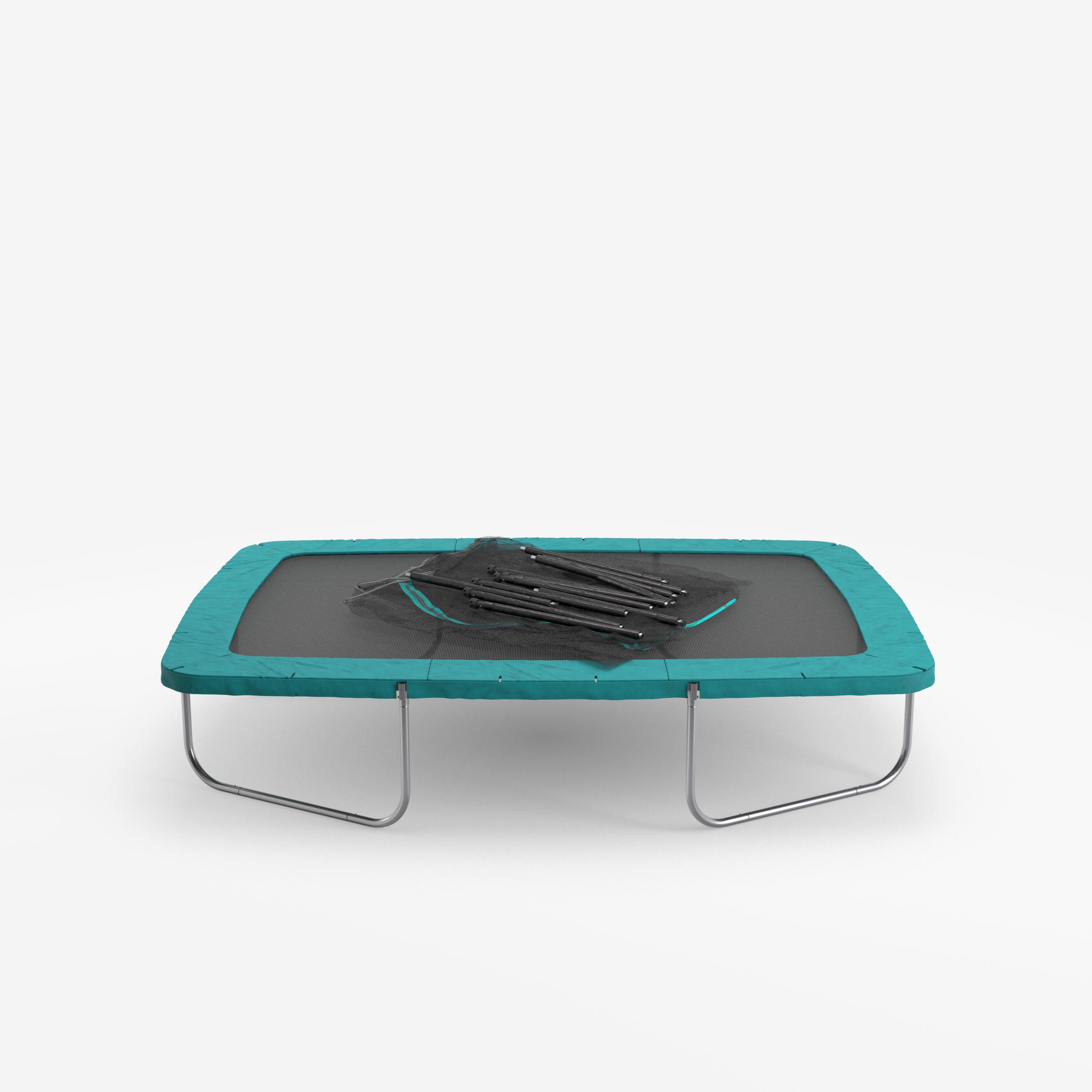 Trambulină Dreptungiulară Exterior - produs resigilat (nou) Decathlon