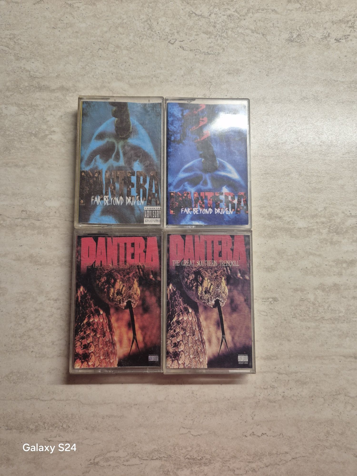 Касетки на Pantera