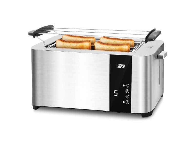 Тостер с 4 Дълги Слота и LED Тъч Дисплей LEBENLANG LBL9899