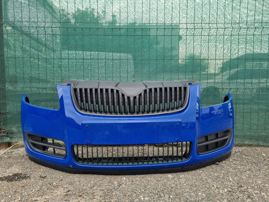 Bara fata completa originala Skoda Fabia 2 albastru