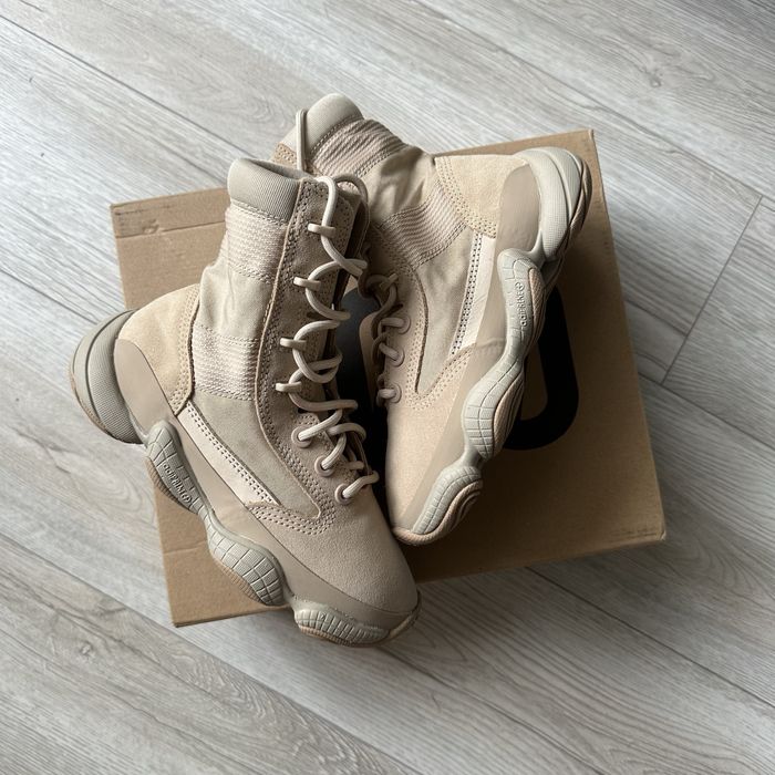 Pantofi Sport Adidas Yeezy 500 High Tactical Boot Sand