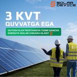 Қуёш панеллари 1кВт