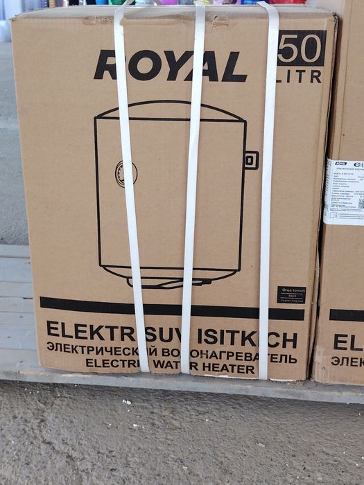 Ariston Royal 50 litrlik 3 yil kafolat bor