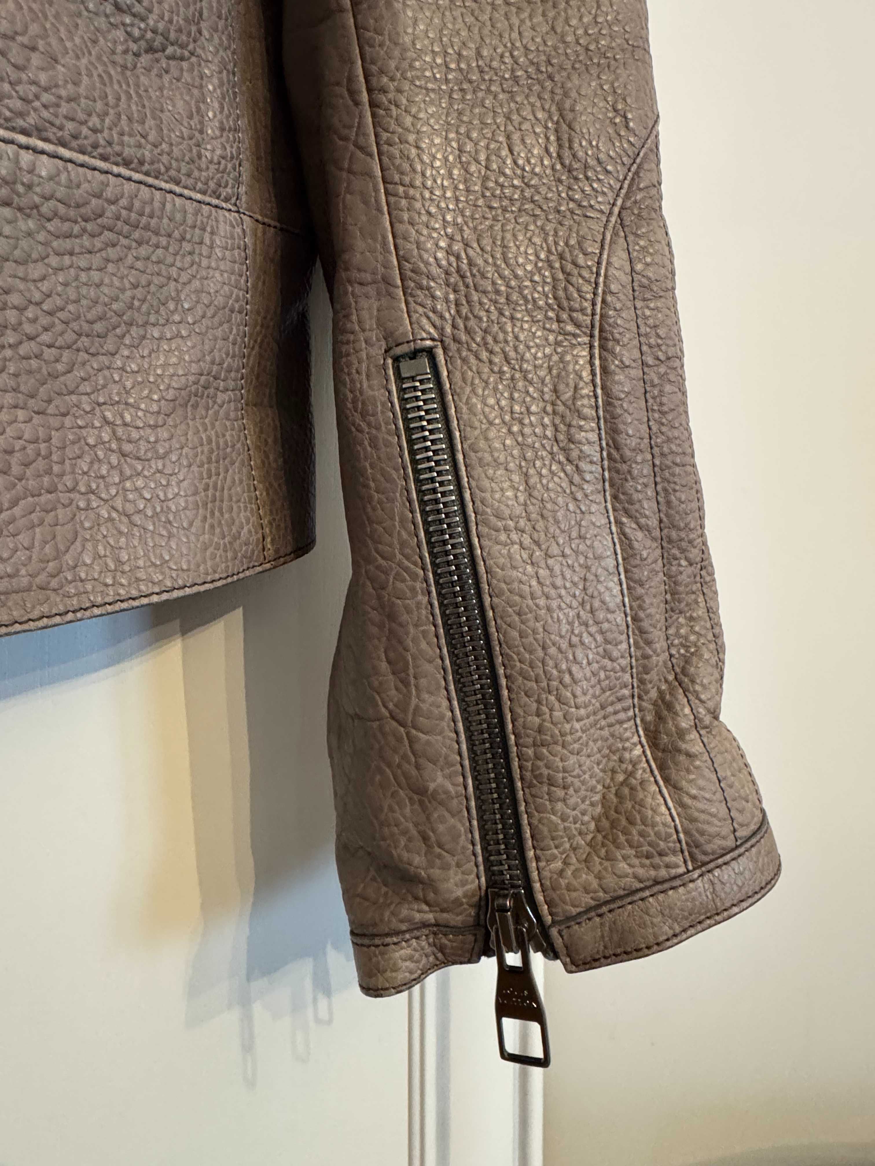 Geaca autentica Louis Vuitton din piele de bizon primavara/toamna