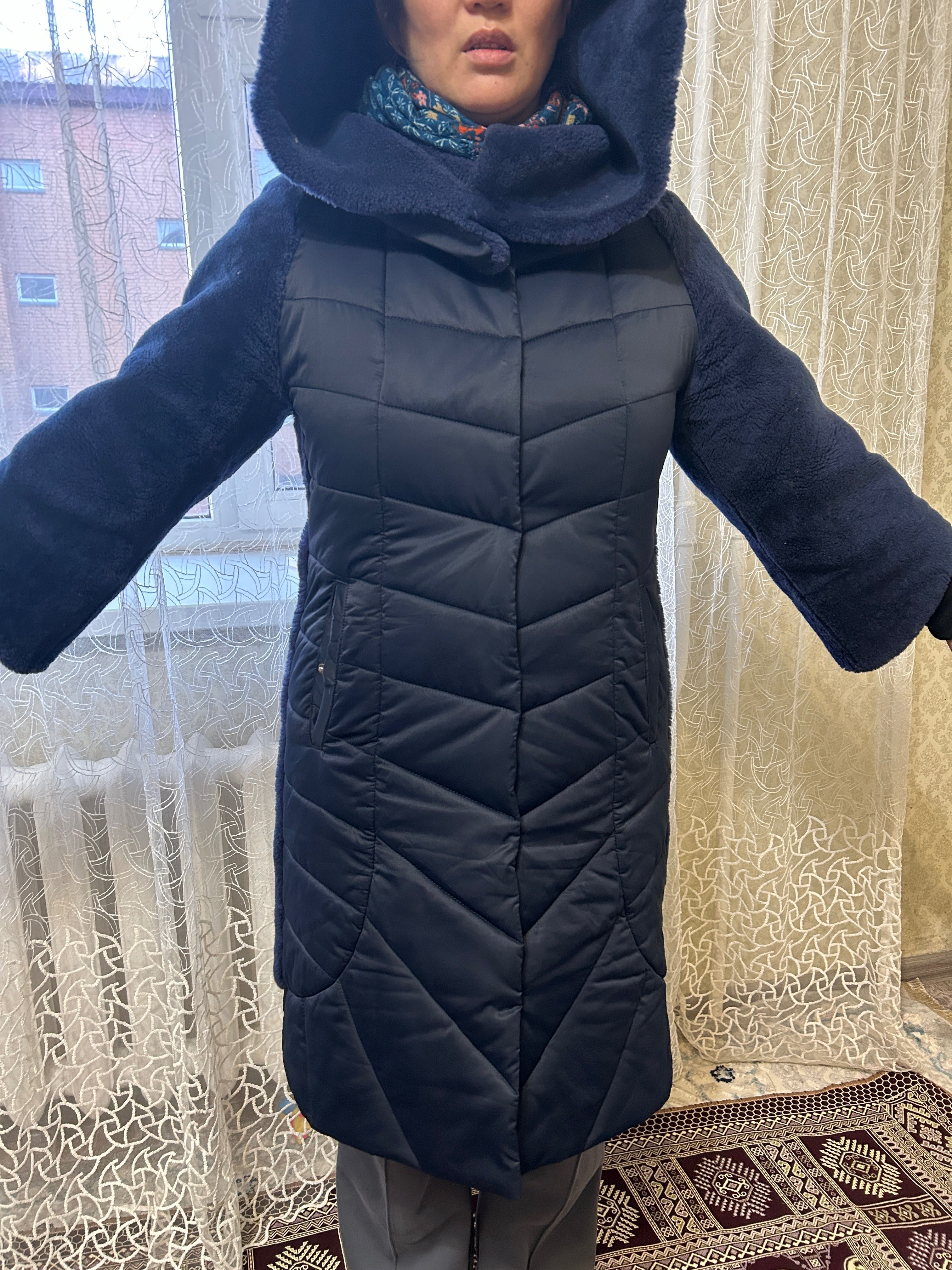 Продам комбинированную зимнюю куртку