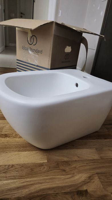 Bideu ideal standard tesi alb mat nou