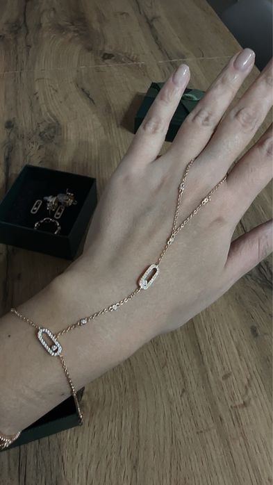 Слейв браслет серебро мессика