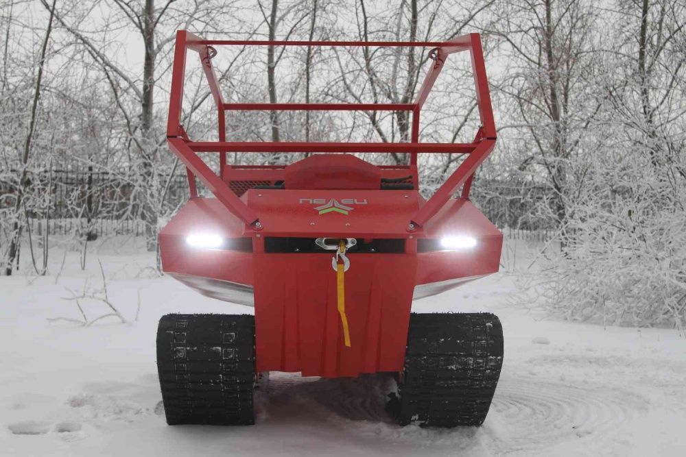 Плавающий вездеход Пелец Мини III для охотников и рыболовов