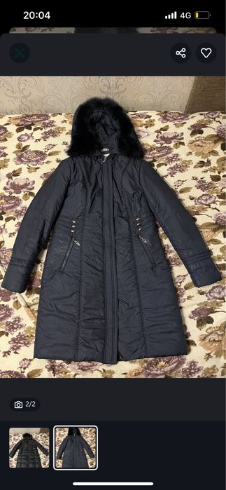 Длинные зимние куртки  и пальто 48-52 размер