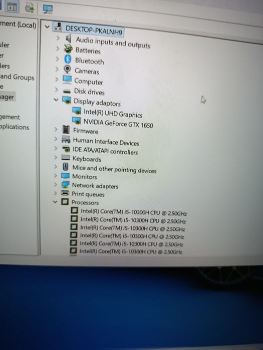Laptop i5 10300H cu 16GB Gtx 1650 ssd 512gb bateria 2 ore