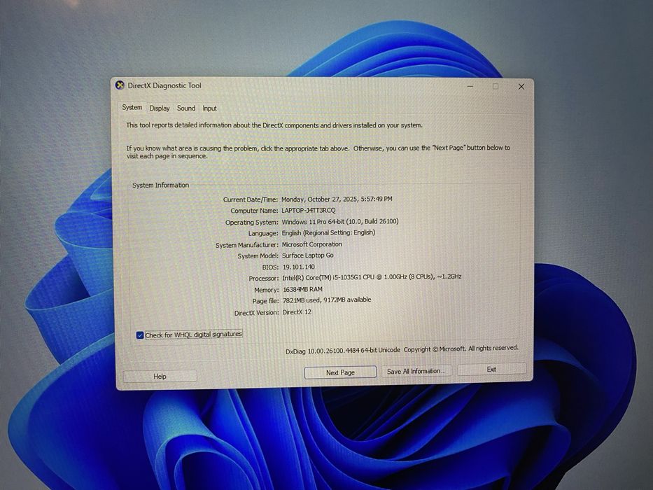 Microsoft Surface Laptop Go 3, impecabil