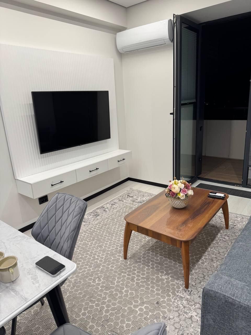 Посуточно! 2-комнатная квартира в ЖК U Tower, 13 этаж, 45 м²