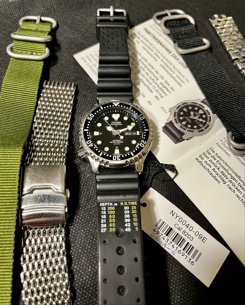 Ръчен часовник Citizen Promaster NY0040-09E