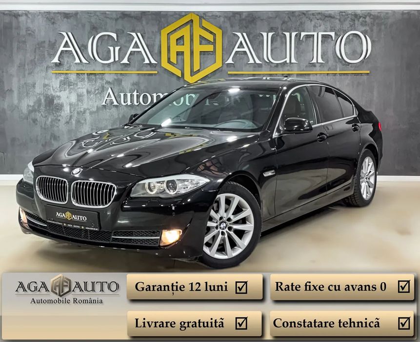 BMW Seria 5 Livrare gratuita/ Posibilitate finantare/ Rate fixe cu avans 0