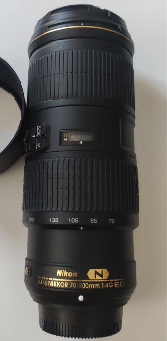 Обектив Nikkor AF-S 70-200/4 G ED VR N за Nikon DSLR