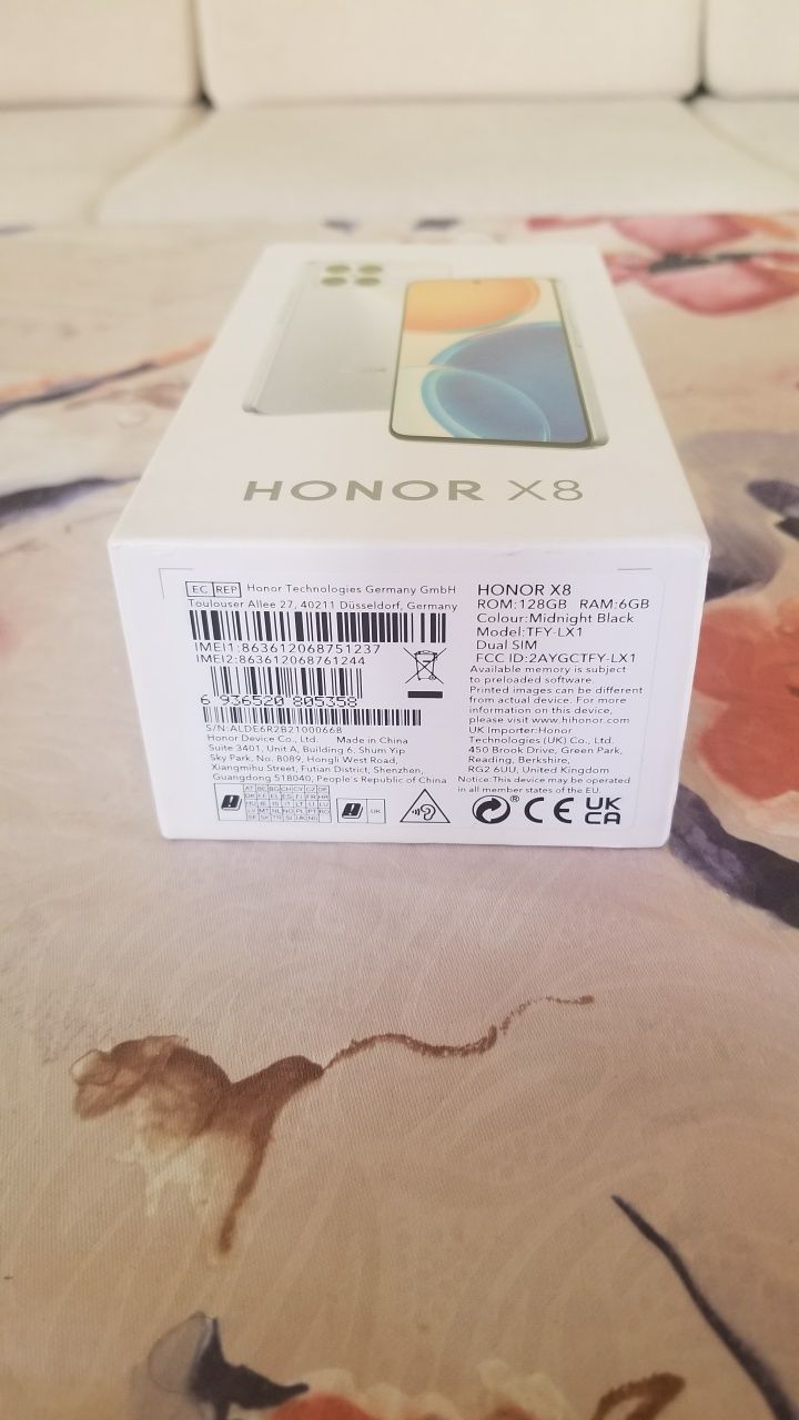 Телефон Honor X8 Dual SIM